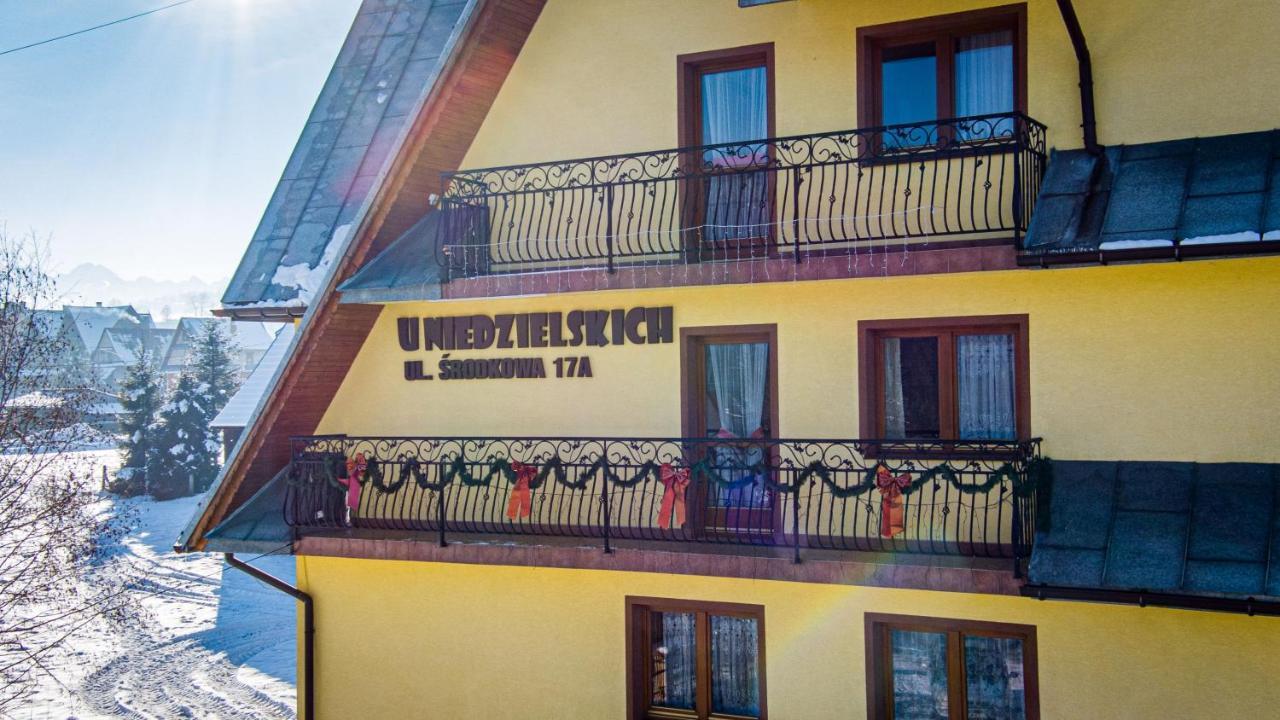 Dom Wypoczynkowy U Niedzielskich Białka Tatrzańska Exterior foto